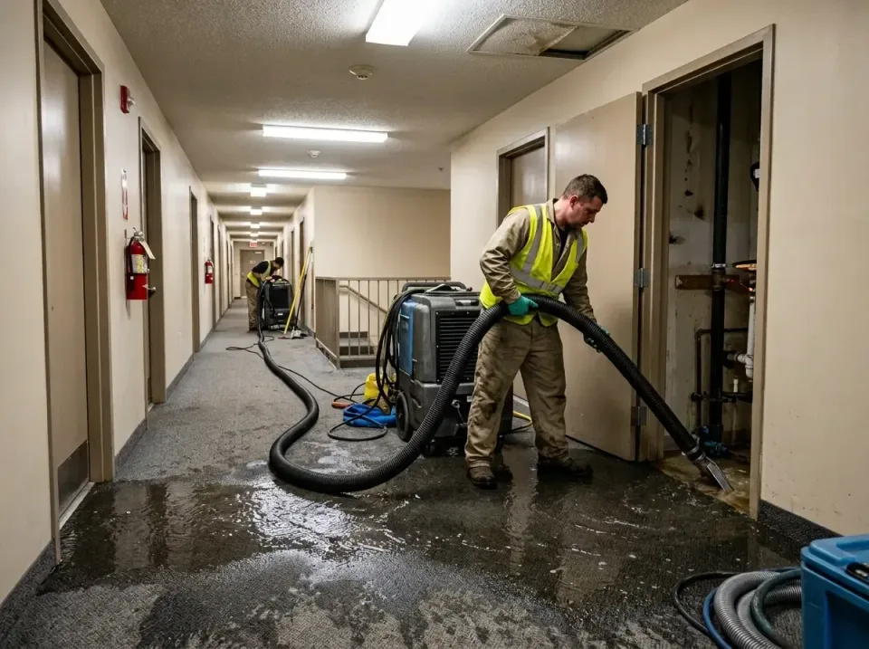 multi-unit-apartment-hallway-f-005 — frequently asked questions, Emergency Burst Pipe Water Extraction & Removal in Cushing,…